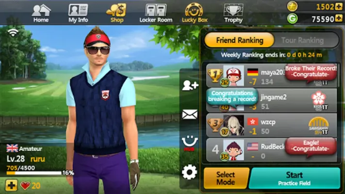 Golf Star android App screenshot 2